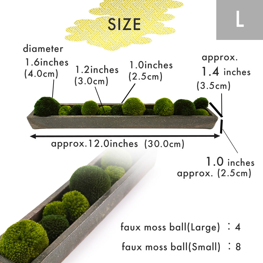 Japanese Shigaraki Pottery with Faux Moss – Zen-Inspired Decorative Piece