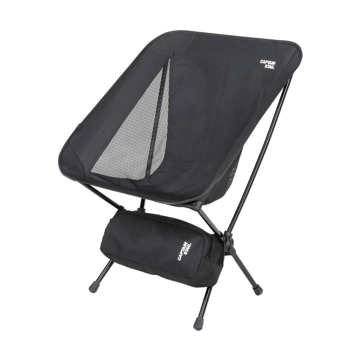 CAPTAIN STAG Lightweight, Compact, Collapsible Camping Chair