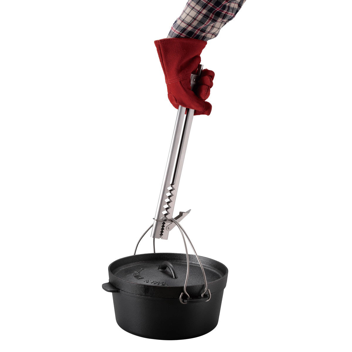 CAPTAIN STAG Charcoal Tongs with Fire Blow Pipe