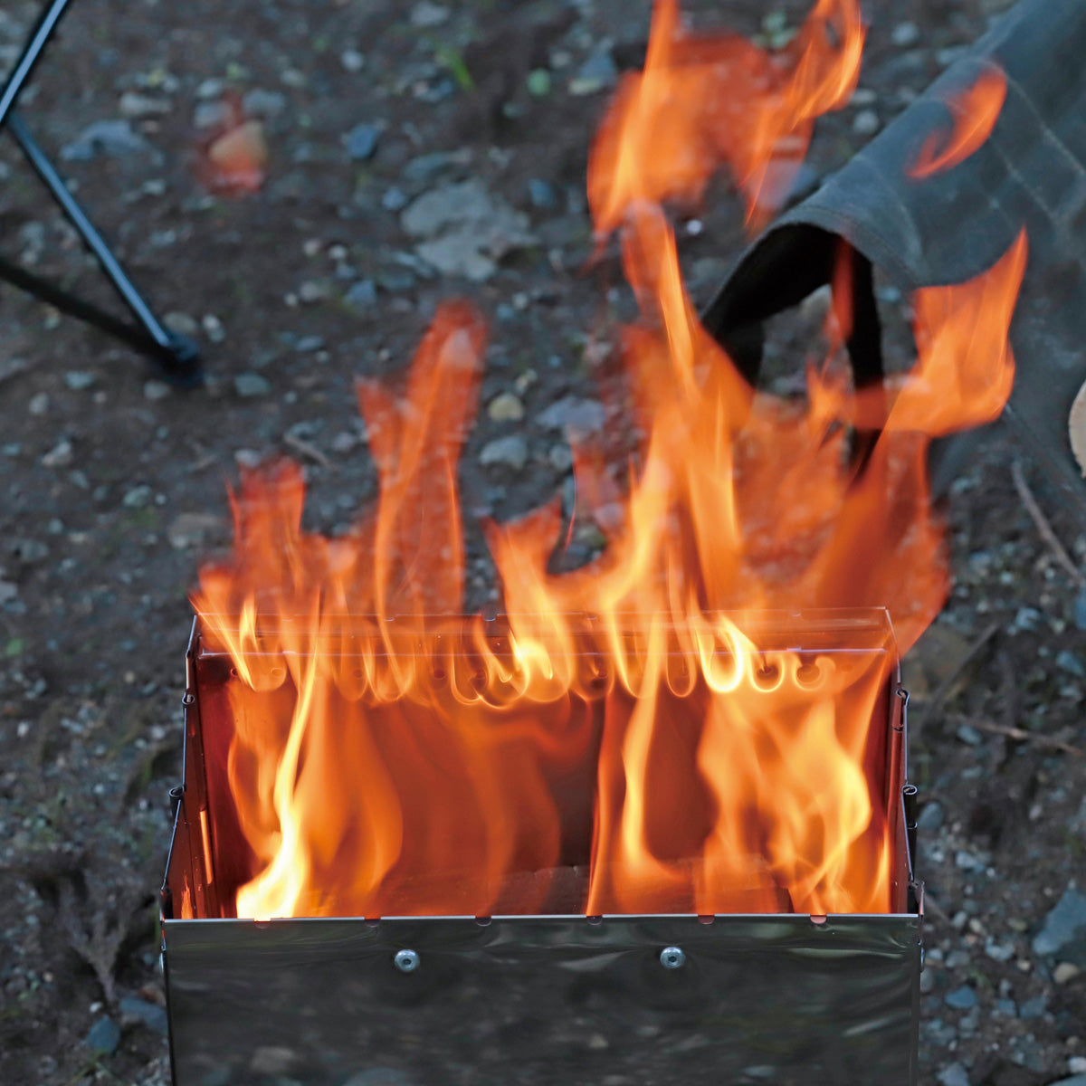 CAPTAIN STAG Camping fire boost stove,fire pit