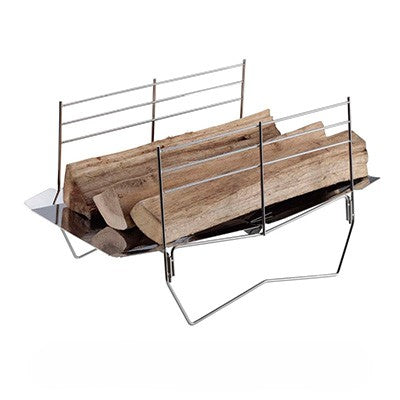 CAPTAIN STAG Portable Stainless Steel Grill and Fire Pit
