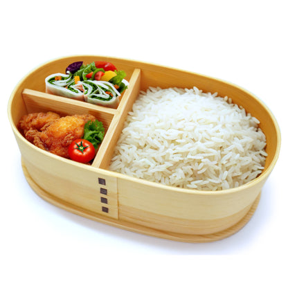 Magewappa Wooden Lunch Box Harmony of Fuji and Cherry Blossoms