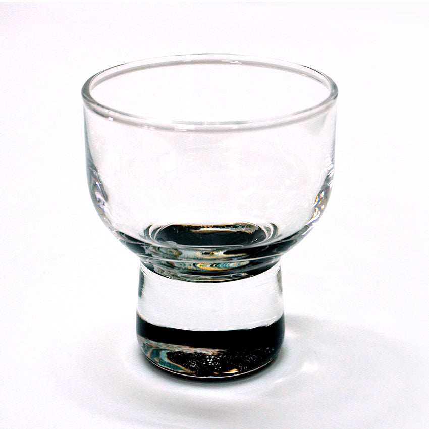 Japanese Art Glass Cup, Kishu Lacquerware Art Drinking Vessel ー HOKUSAI “Edo Spirit” Ukiyoe, The Great Wave off Kanagawa