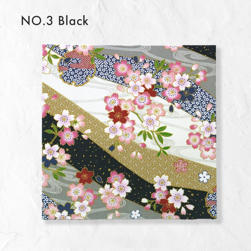 Japanese Fabric Panel – Sakura blossoms & Wave Design , traditional wall art