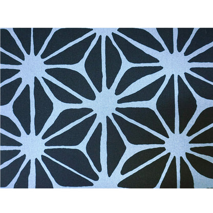 Japanese Fabric Panel – Hemp leaf pattern , Asanoha Design, traditional wall art